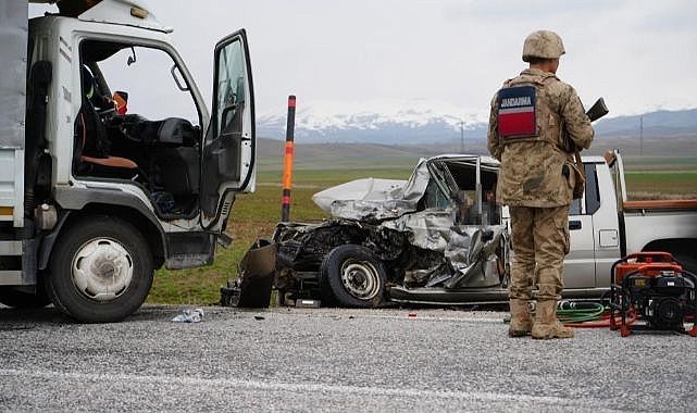 Erzurum'da bir ayda 21 kişi trafik kazası