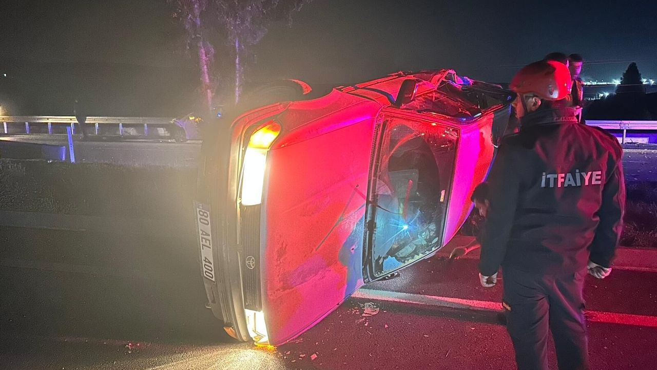 Toprakkale’de Trafik Kazası: 3 Yaralı