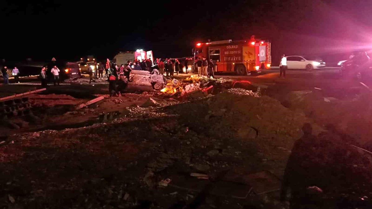 Adıyaman'da Trafik Kazası: 1 Ağır Yaralı