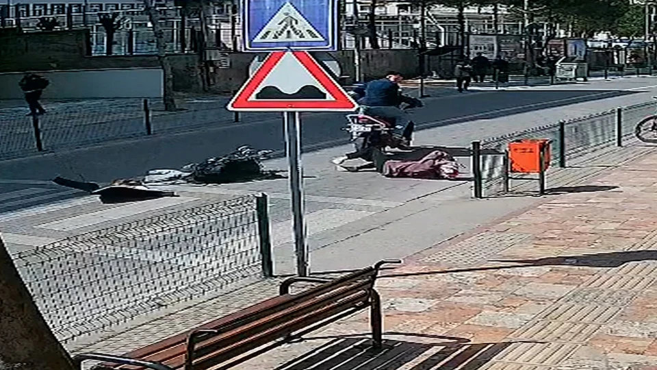 Zonguldak'ta motosiklet kazası: Yaya geçidindeki anneye çarptı