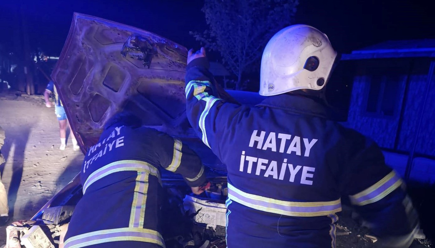 Hassa’da Trafik Kazası; 3 yaralı