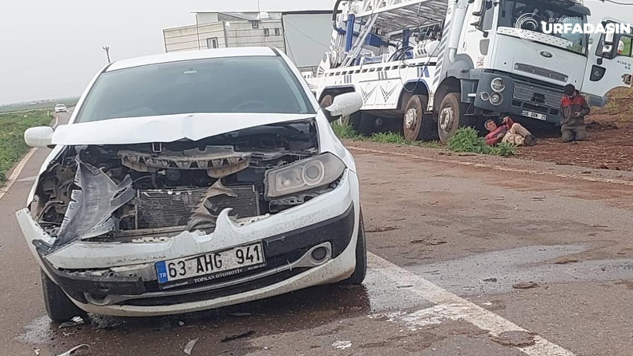 Viranşehir’de Maddi Hasarlı Trafik Kazası