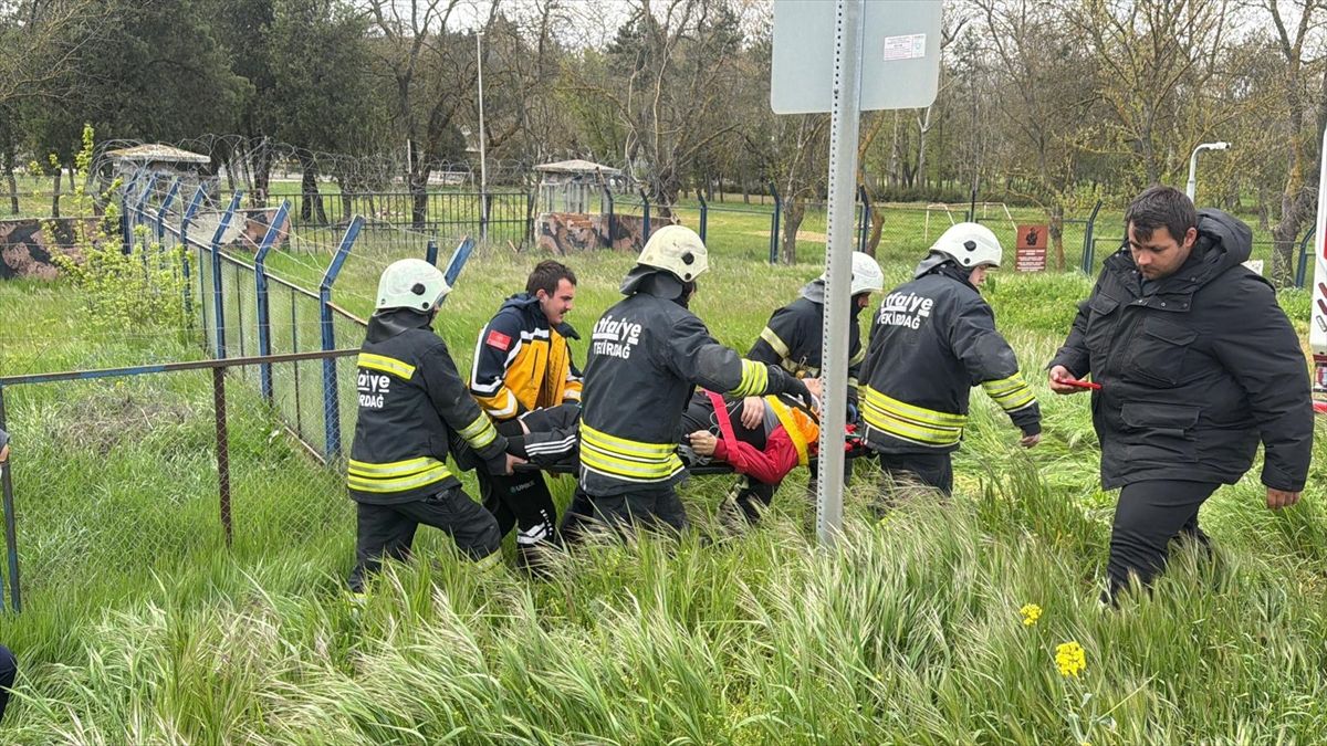 Çorlu'da Trafik Kazası: Sürücü Hayatını Kaybetti