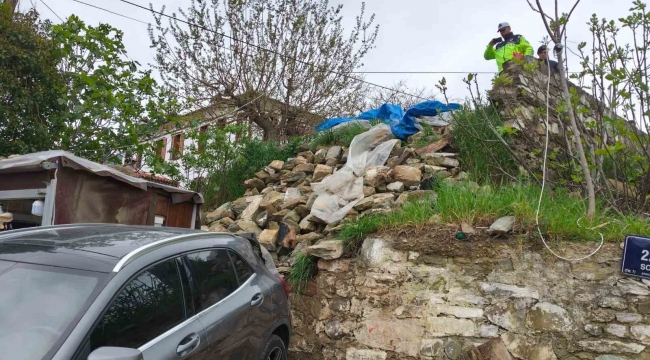 Otomobil tezgahın üzerine uçtu: 1 yaralı