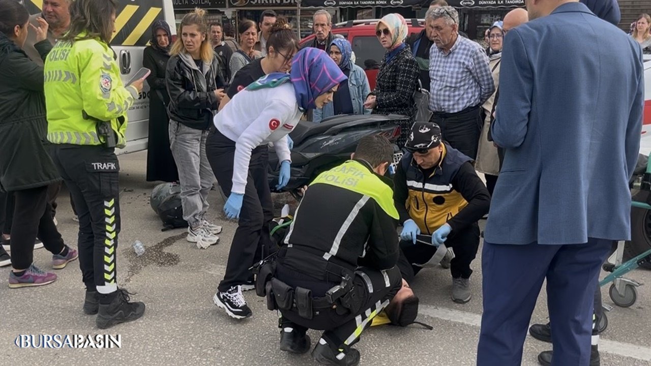 Osmangazi’de Servis Kazası: 2 Kişi Yaralandı