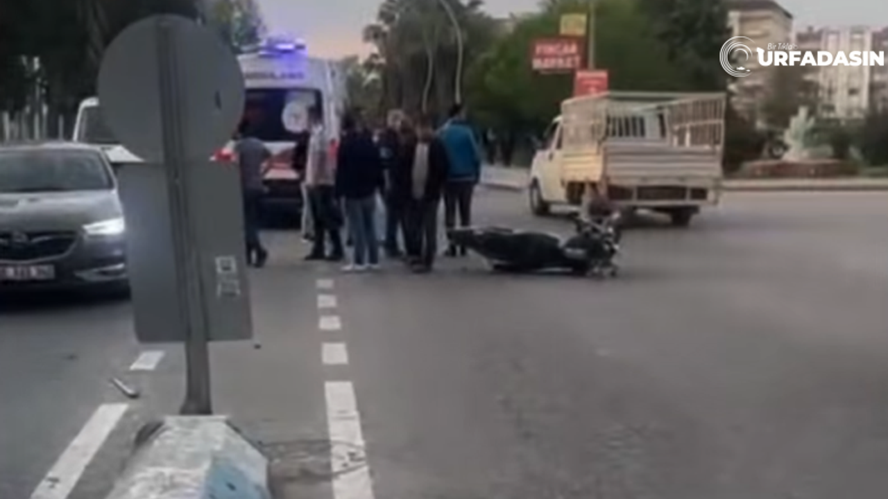 Birecik’te Trafik Kazası: Motosiklet Sürücüsü Yaralandı