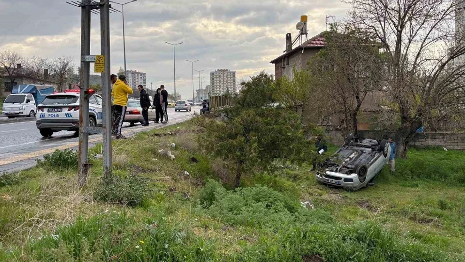Kayseri Melikgazi trafik kazası | KAYSERİ HABERLERİ