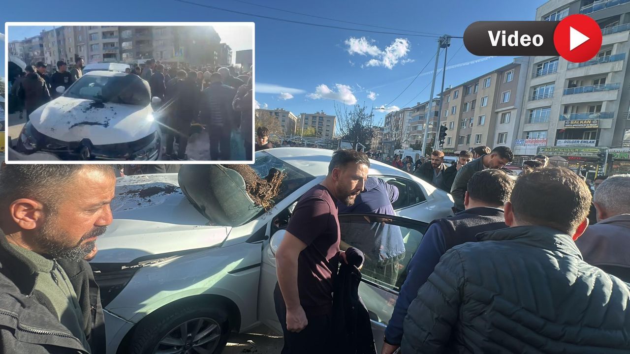 Van’da Maraş caddesinde trafik kazası: 2 yaralı