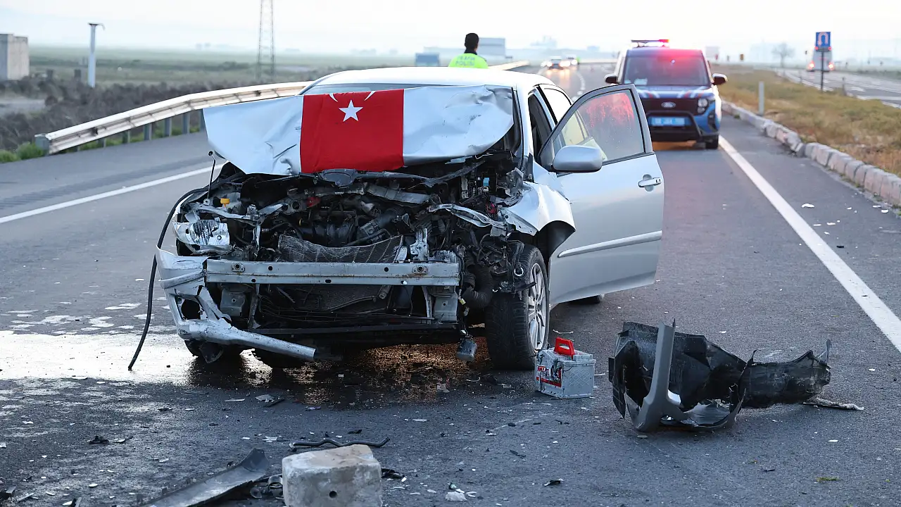 Aksaray-Konya yolunda korkunç kaza: Hac yolcusu Abdullah Tokdemir hayatını kaybetti!