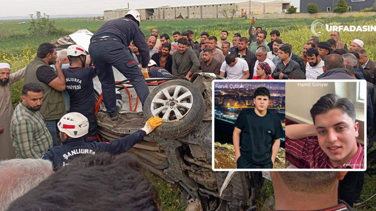 Akçakale Yolunda Feci Kaza: 2 Ölü 1 Yaralı
