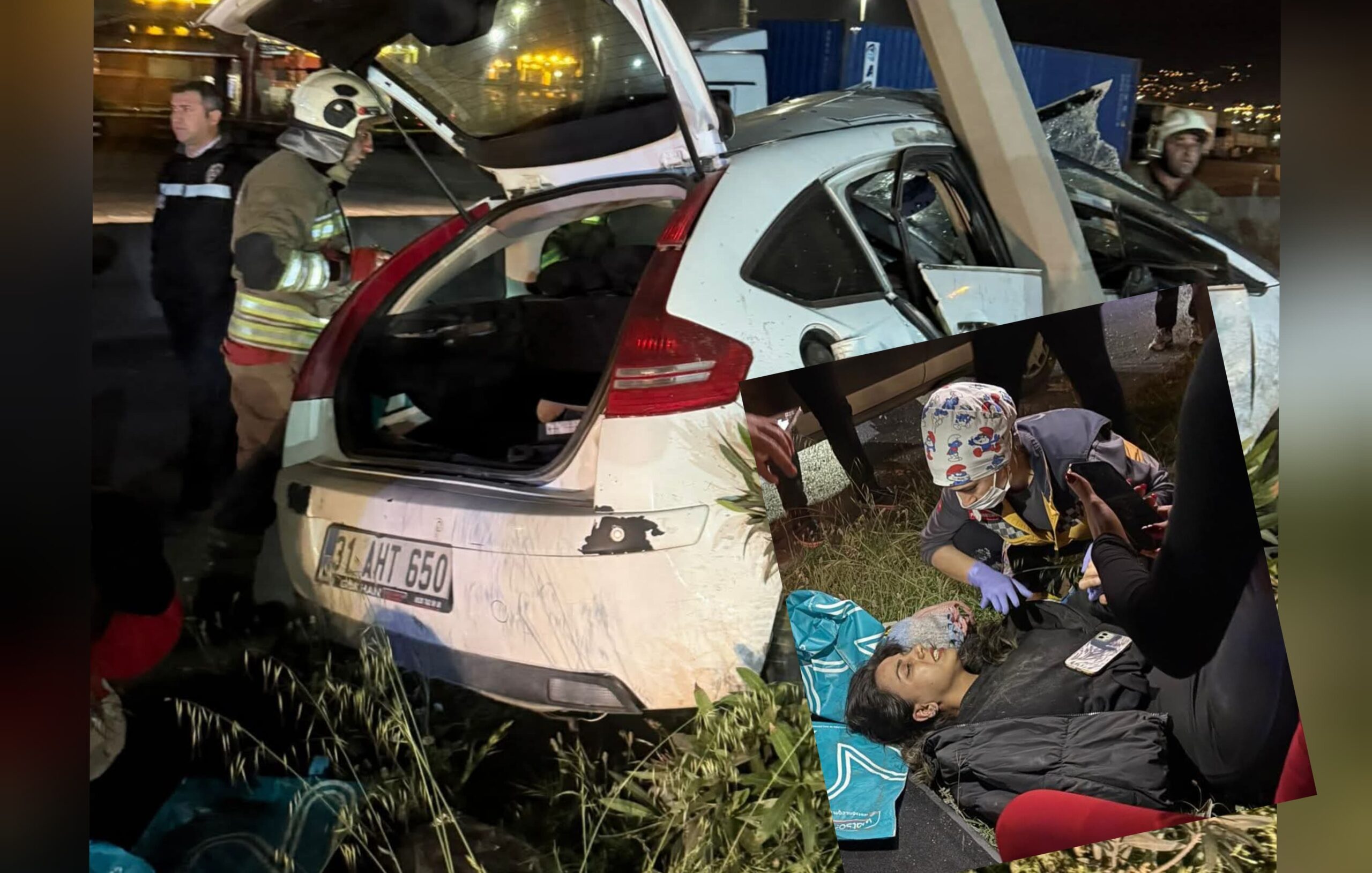 İskenderun’da Trafik Kazası