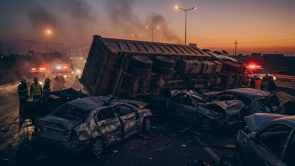 Kerkük’te feci kamyon kazası: Freni patlayan araç 35 otomobili ezdi, 7 kişi hayatını kaybetti | Dünya Haberleri