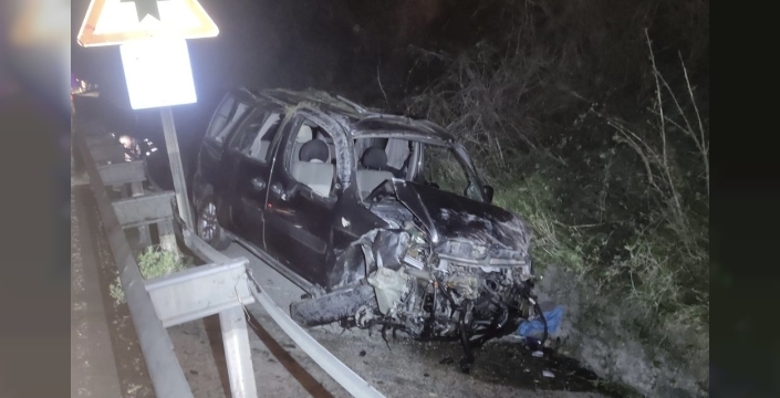 Samsun'da feci trafik kazası: 3 kişi ağır yaralandı