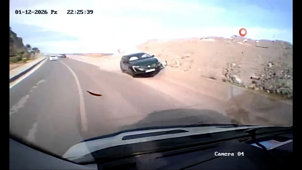 Zonguldak Kilimli sahil yolunda trafik kazası
