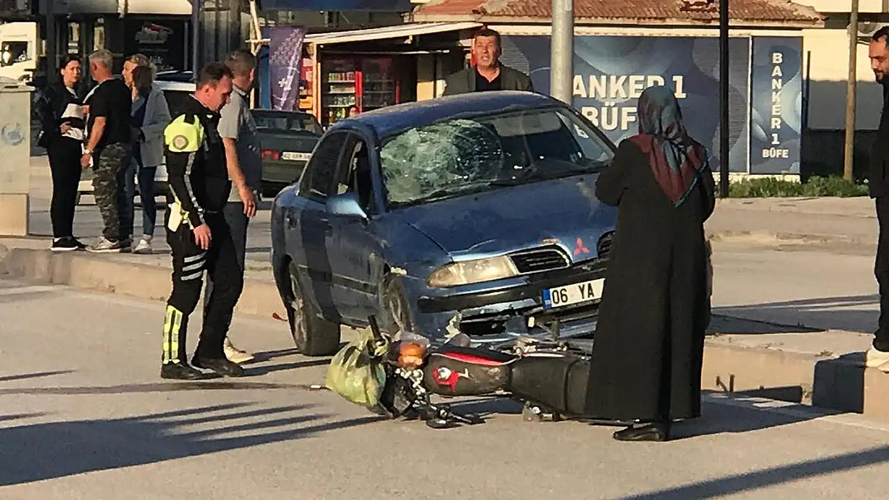 Konya trafiğinde korku dolu anlar yaşandı
