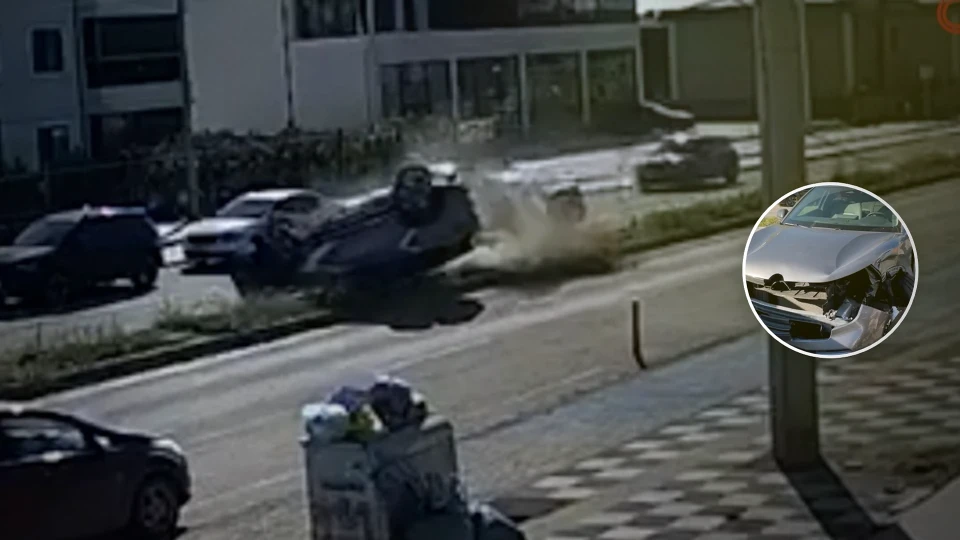 Ziya Gökalp Bulvarı üzerinde feci kaza