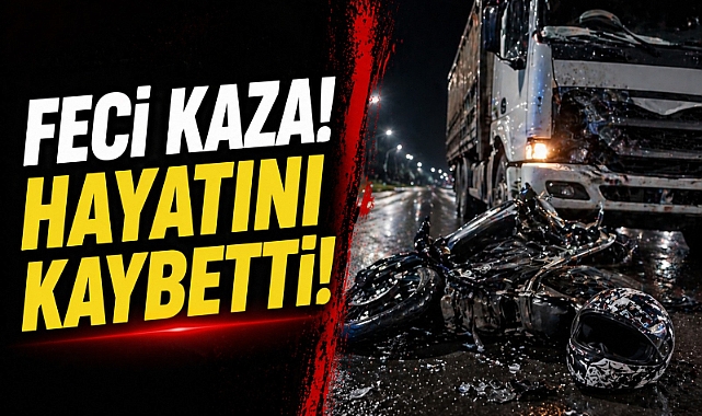 Finike'de feci Kaza: 17 yaşındaki motosiklet sürücüsü hayatını kaybetti