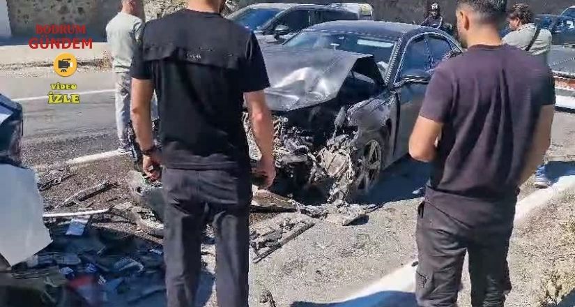 Gürece Mevkiinde Zincirleme Trafik Kazası