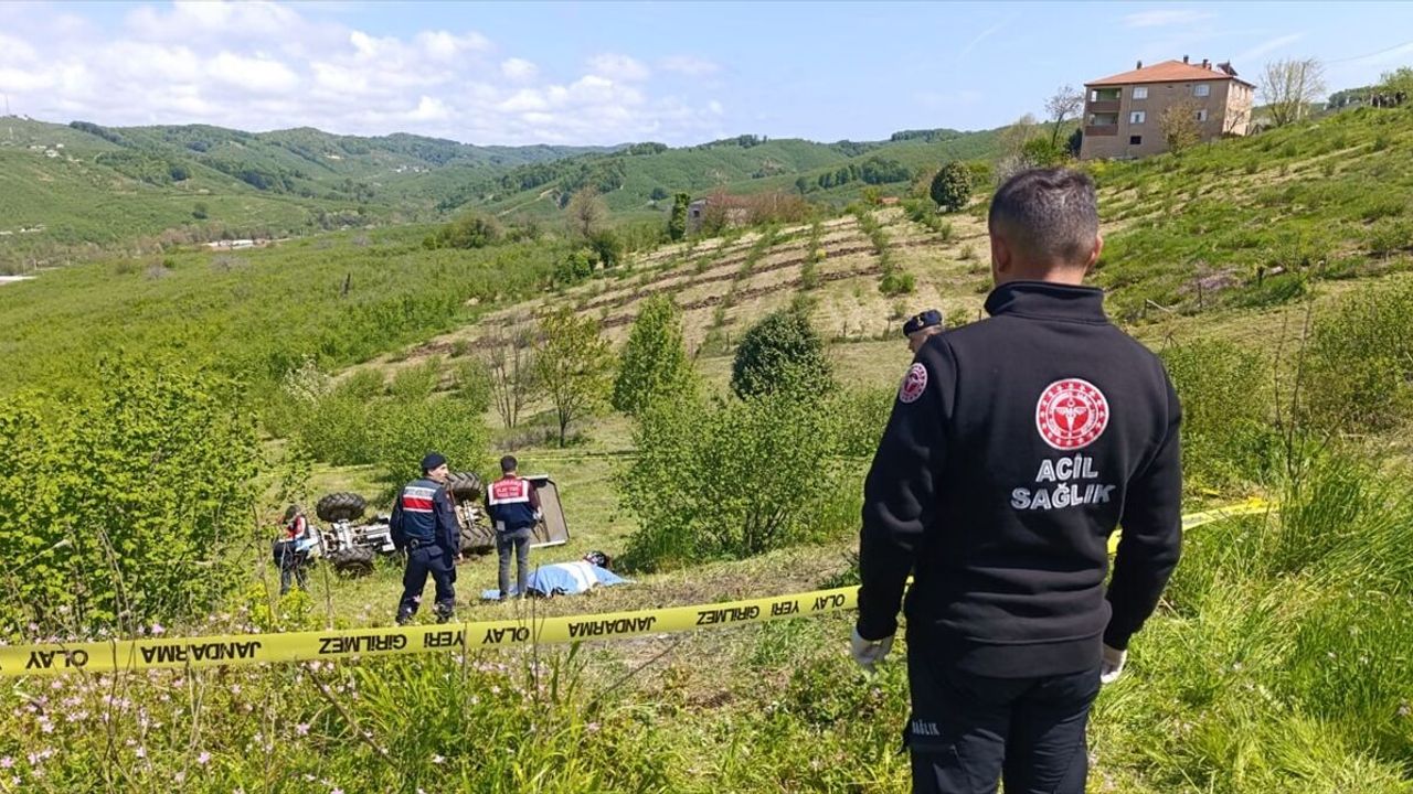 Sakarya Karasu’da traktör kazası: Emekli polis hayatını kaybetti