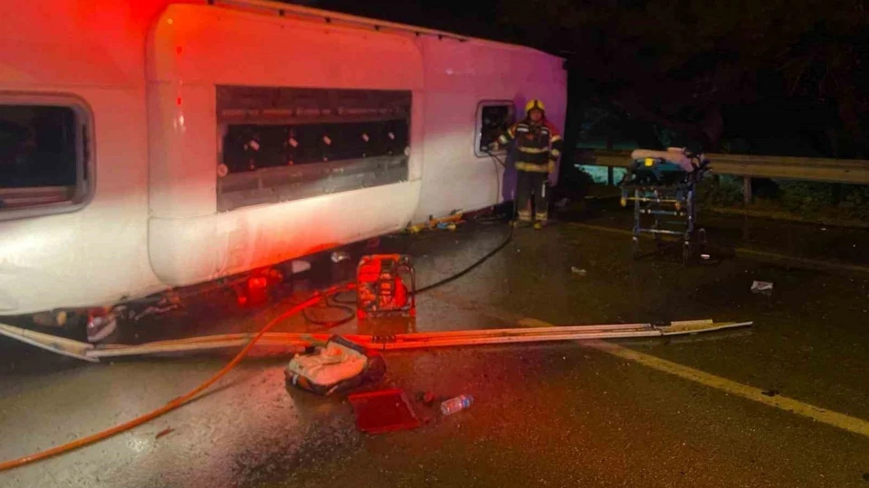 Bandırma Külefli Kavşağı'nda ölümlü trafik kazası