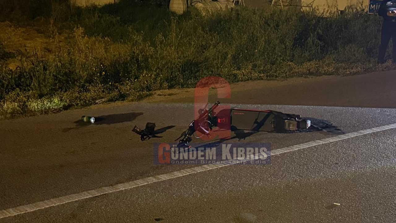 Demirhan’da Scooter Kazası: Sürücü Yoğun Bakımda - Gündem Kıbrıs Gazetesi