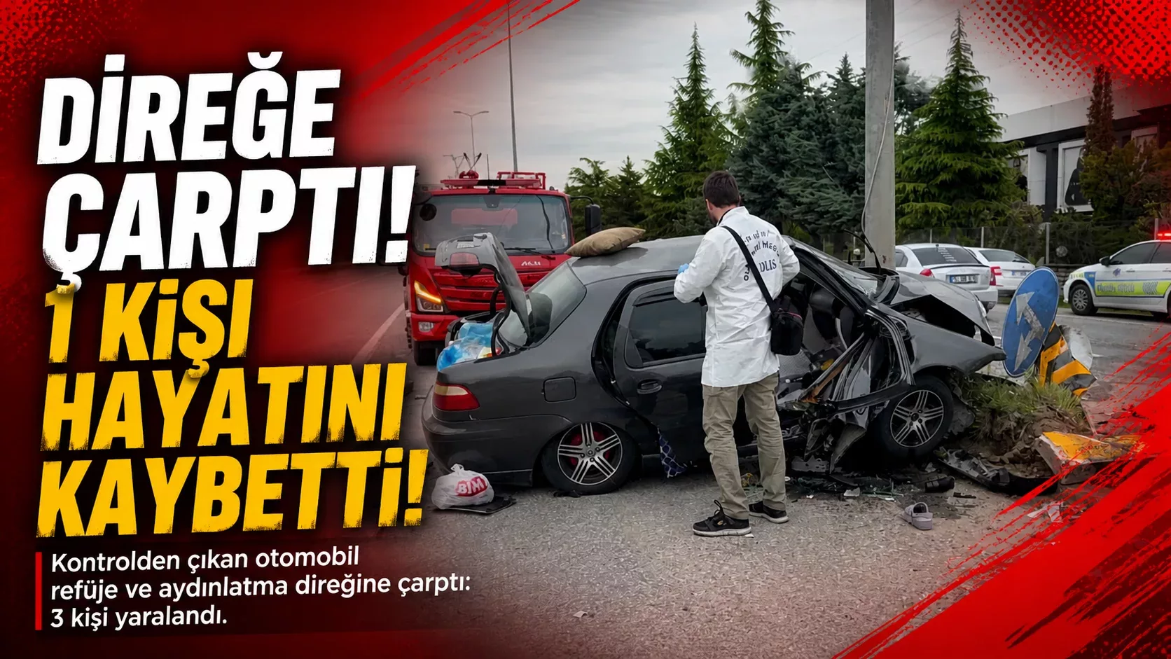 Safranbolu Yolunda Ölümcül Trafik Kazası