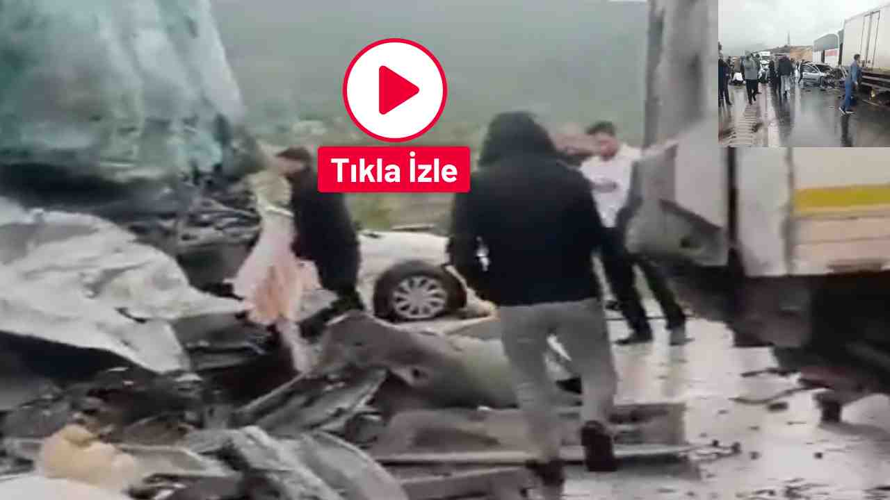Zincirleme Trafik Kazası: TAG Otoyolu’nda Can Pazarı!