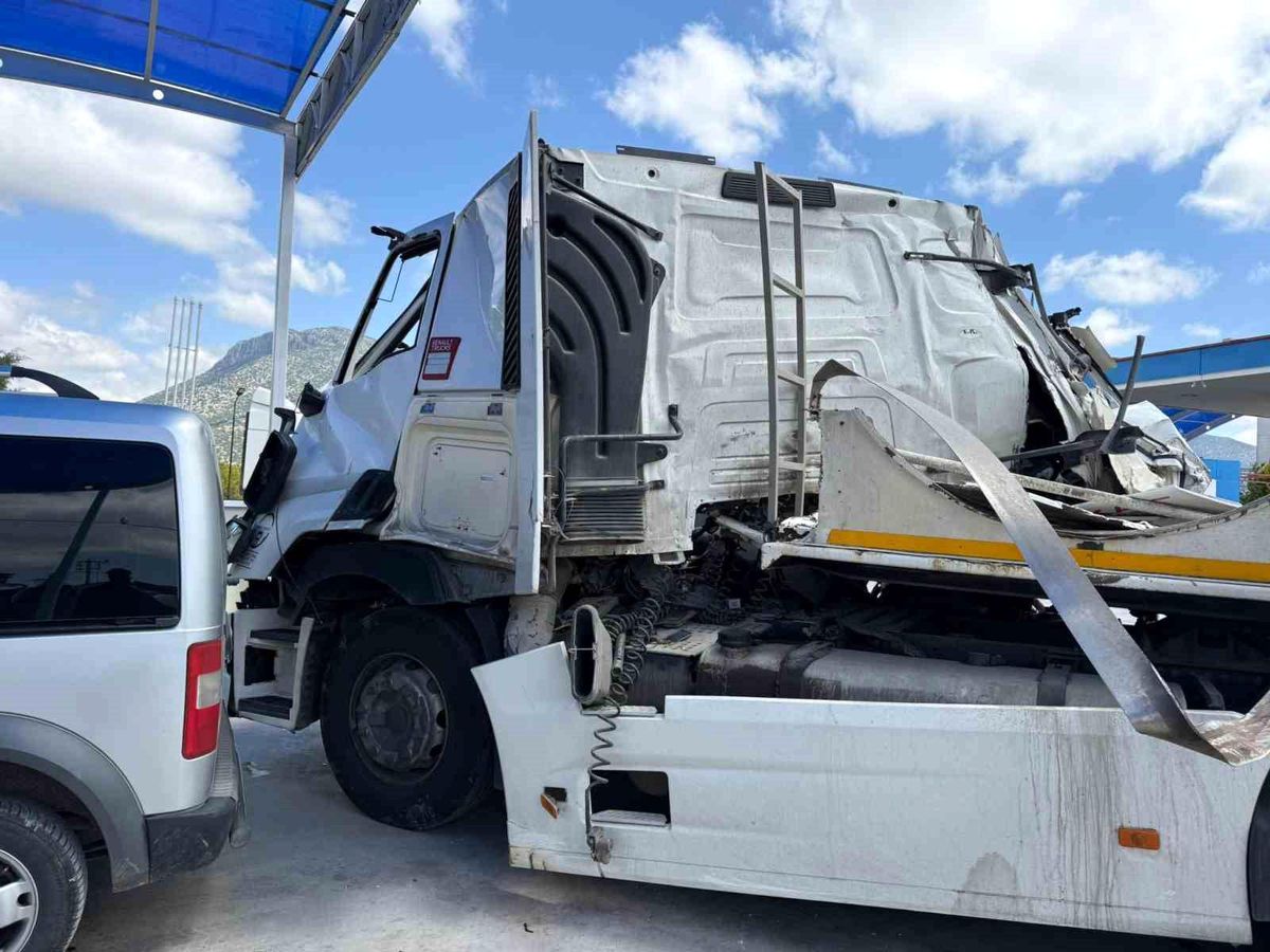 Burdur'da Trafik Kazası: 1 Yaralı