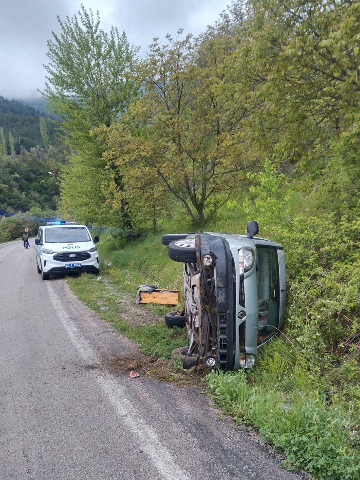 Niksar'da Trafik Kazası: 4 Yaralı