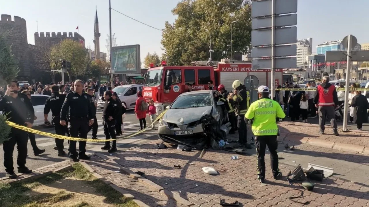 2025 yılında Kayseri'de 27 bin kaza meydana geldi