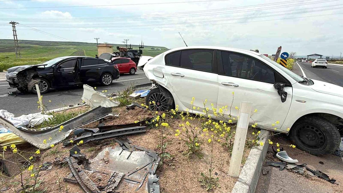 Diyarbakır'da Trafik Kazası: 5 Yaralı