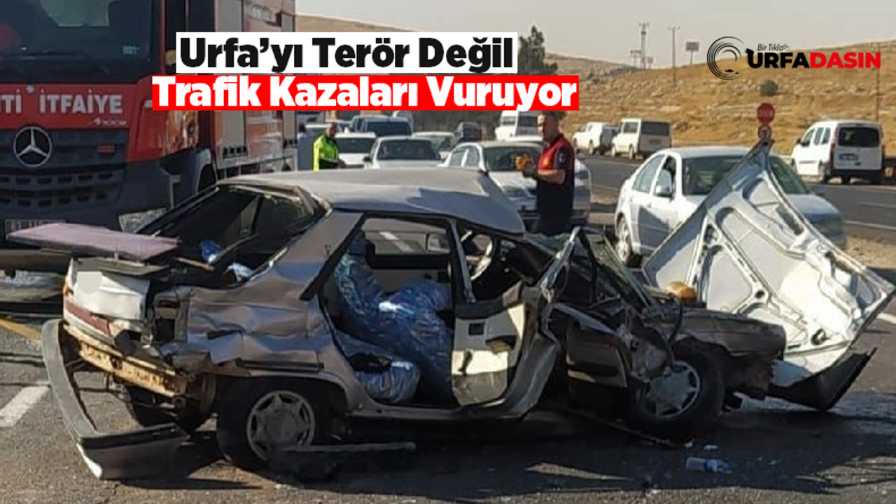 Güneydoğu'da En Fazla Trafik Kazasının Yaşandığı İl Sıralamasında Şanlıurfa Birinci Oldu