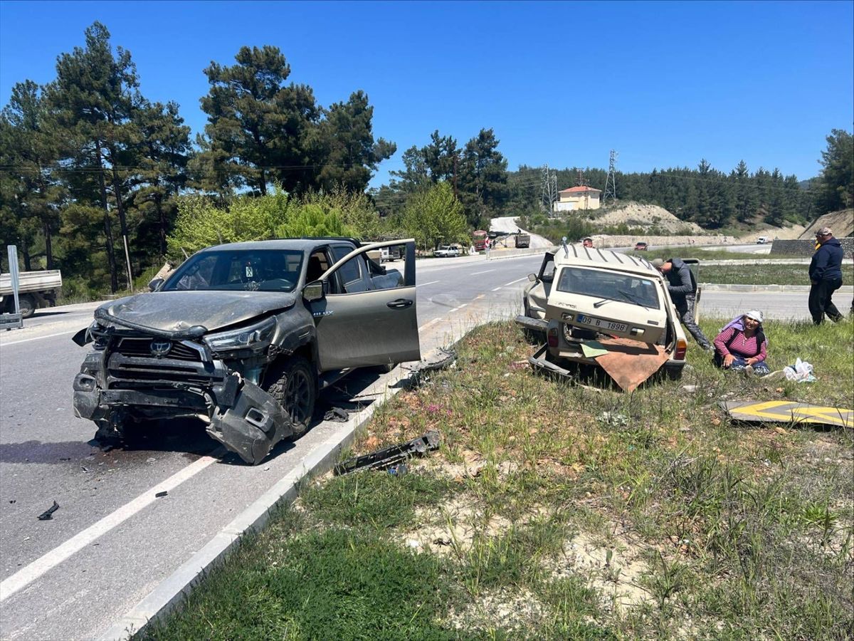 Menteşe'de Trafik Kazası: 1 Ölü, 1 Yaralı