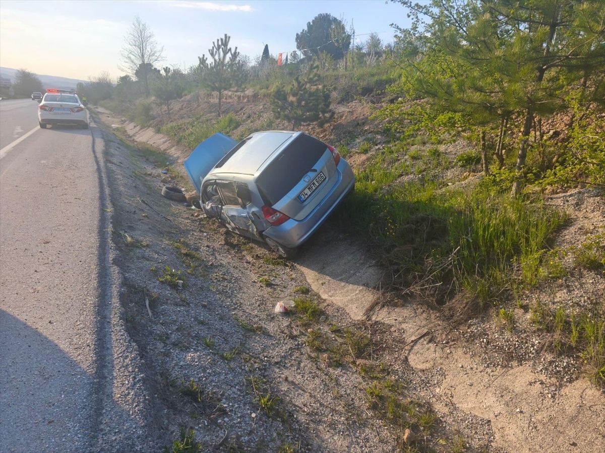 Söğüt'te Trafik Kazası: 1 Yaralı