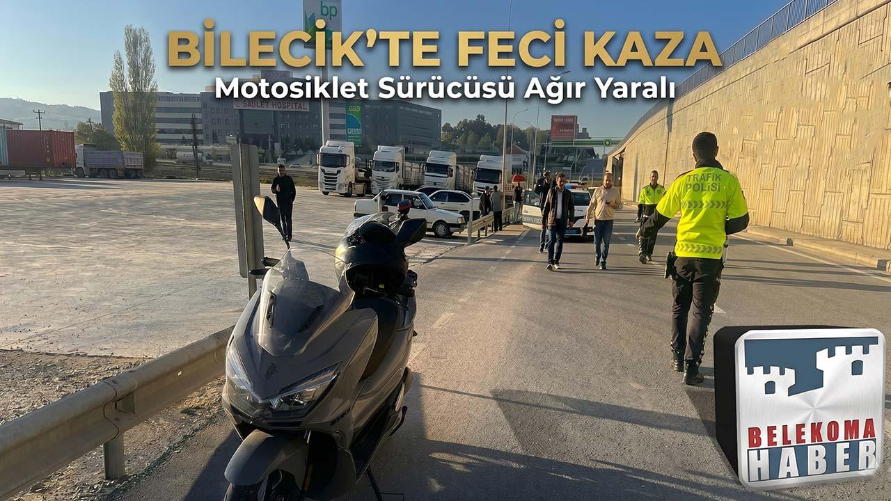 Bilecik Hastane Kavşağı’nda Trafik Kazası: 1 Yaralı