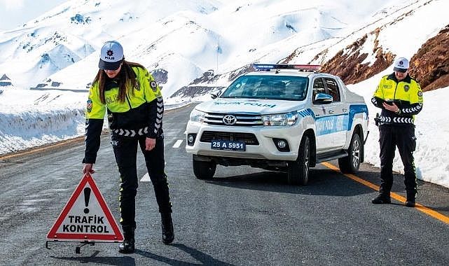 Erzurum'da Nisan ayında 112 trafik kazası meydana geldi