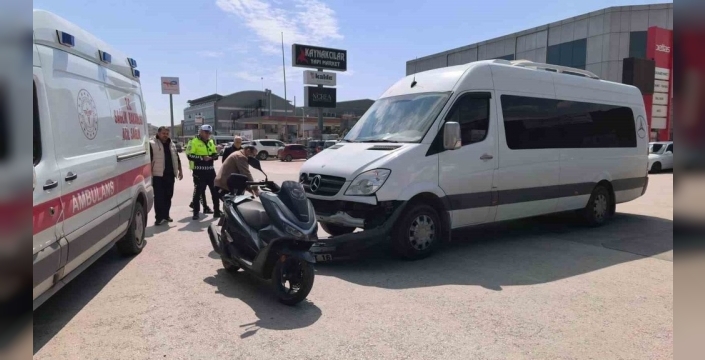 İnegöl'de yürek burkan kaza: Baba ve kızı motosiklette can pazarı yaşadı