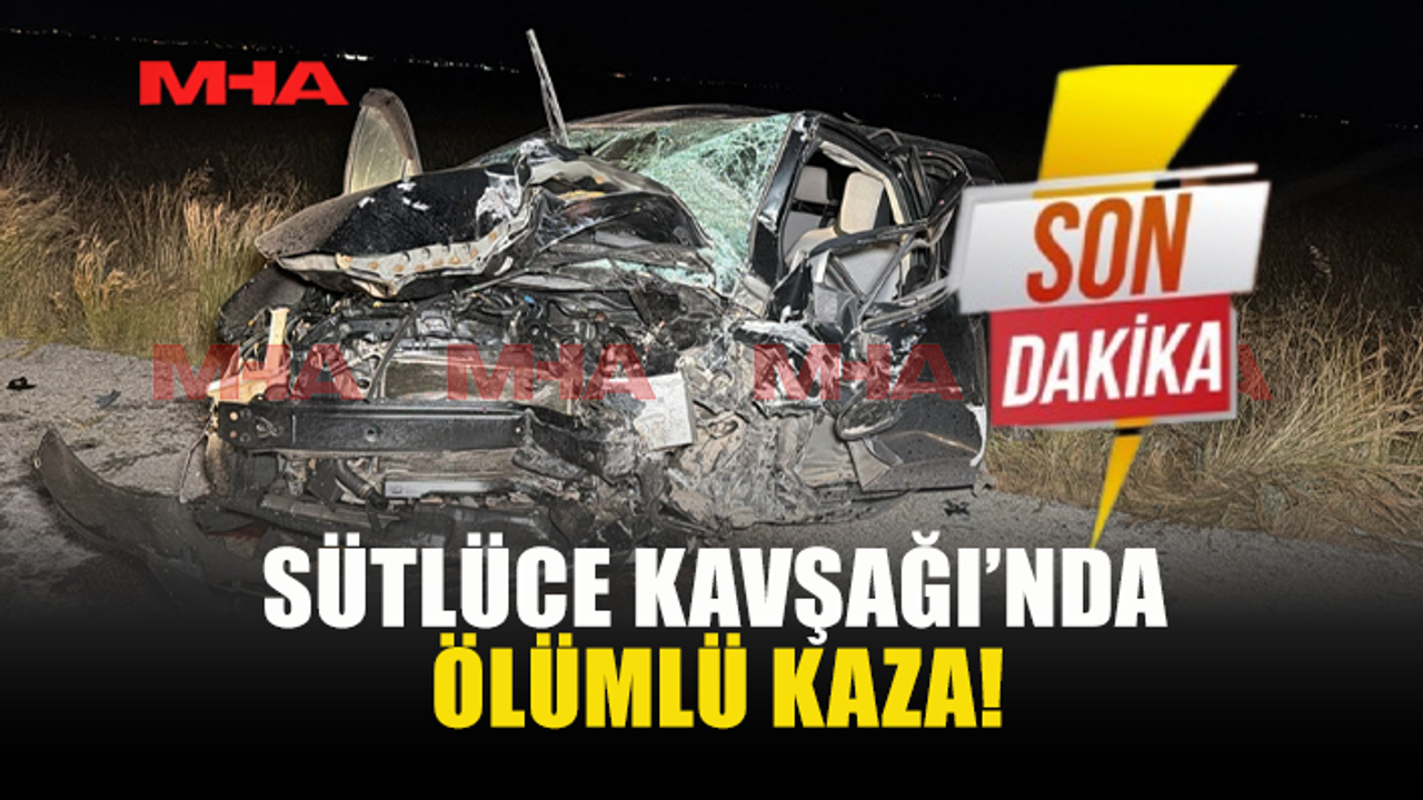İSKELE-ERCAN YOLUNDA ÖLÜMLÜ KAZA