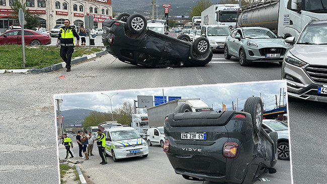 Kütahya’da zincirleme kaza: 2’si çocuk 3 kişi yaralandı