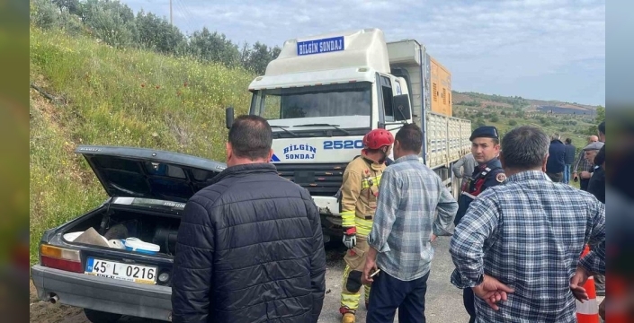 Manisa'da acı kaza: İki çocuk annesi hayatını kaybetti