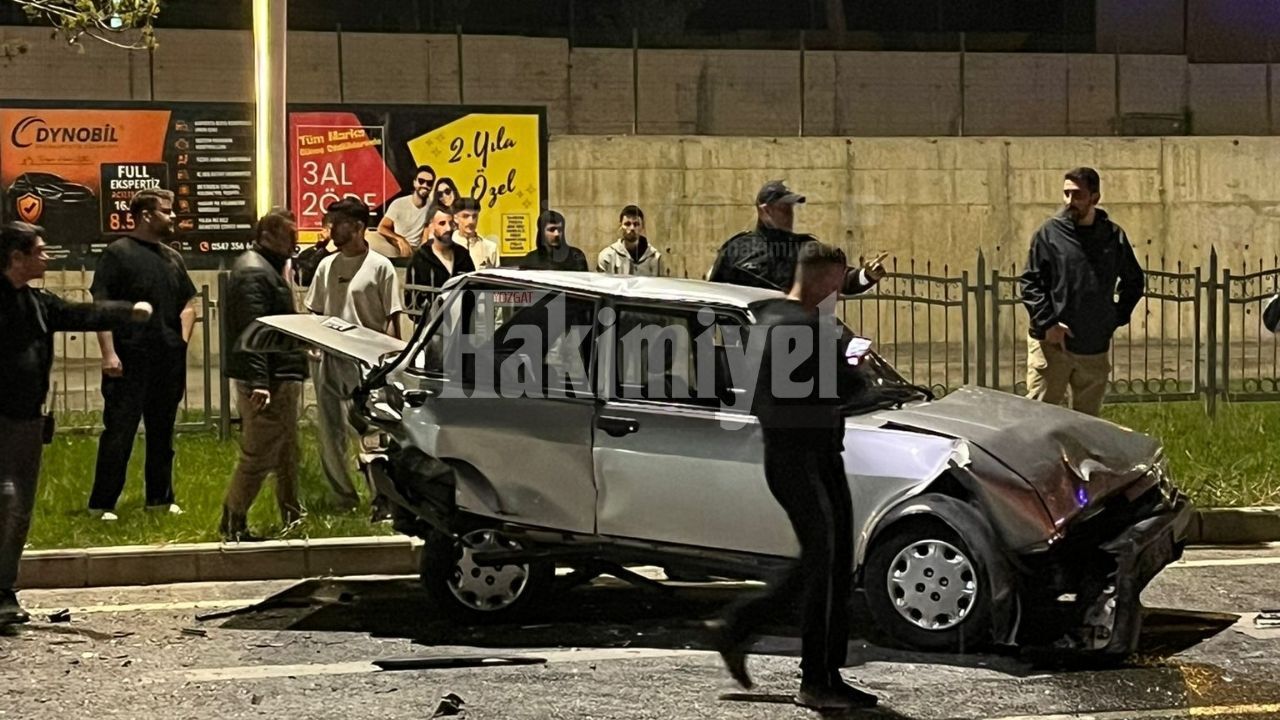 Yozgat’ta Feci Kaza! Adliye Yol Kavşağında Ortalık Savaş Alanına Döndü