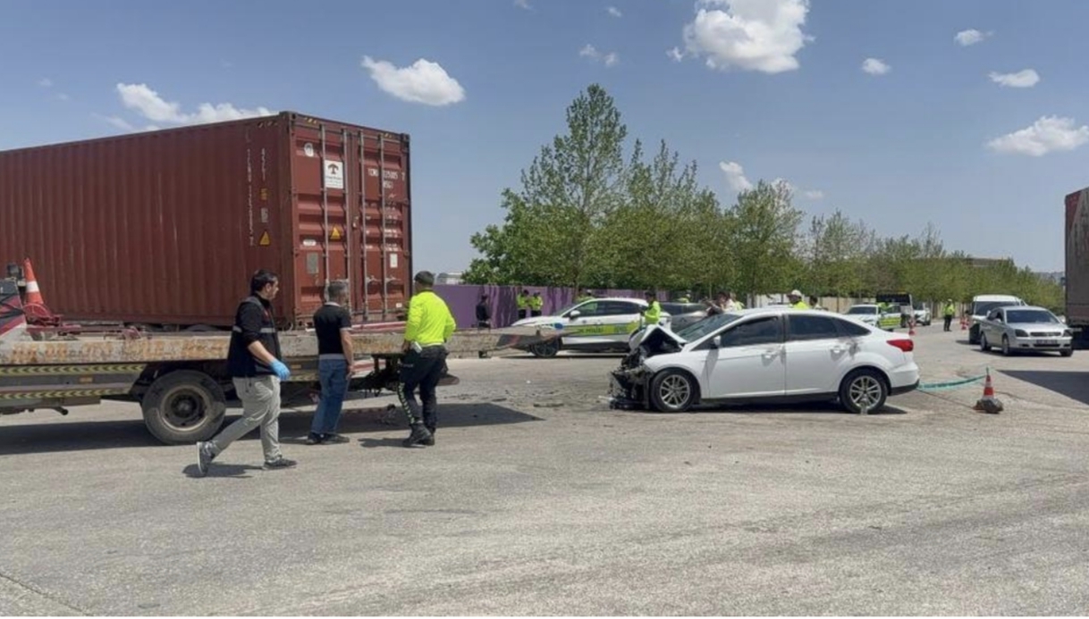 Gaziantep'te Trafik Kazası: 1 Ölü, 4 Yaralı