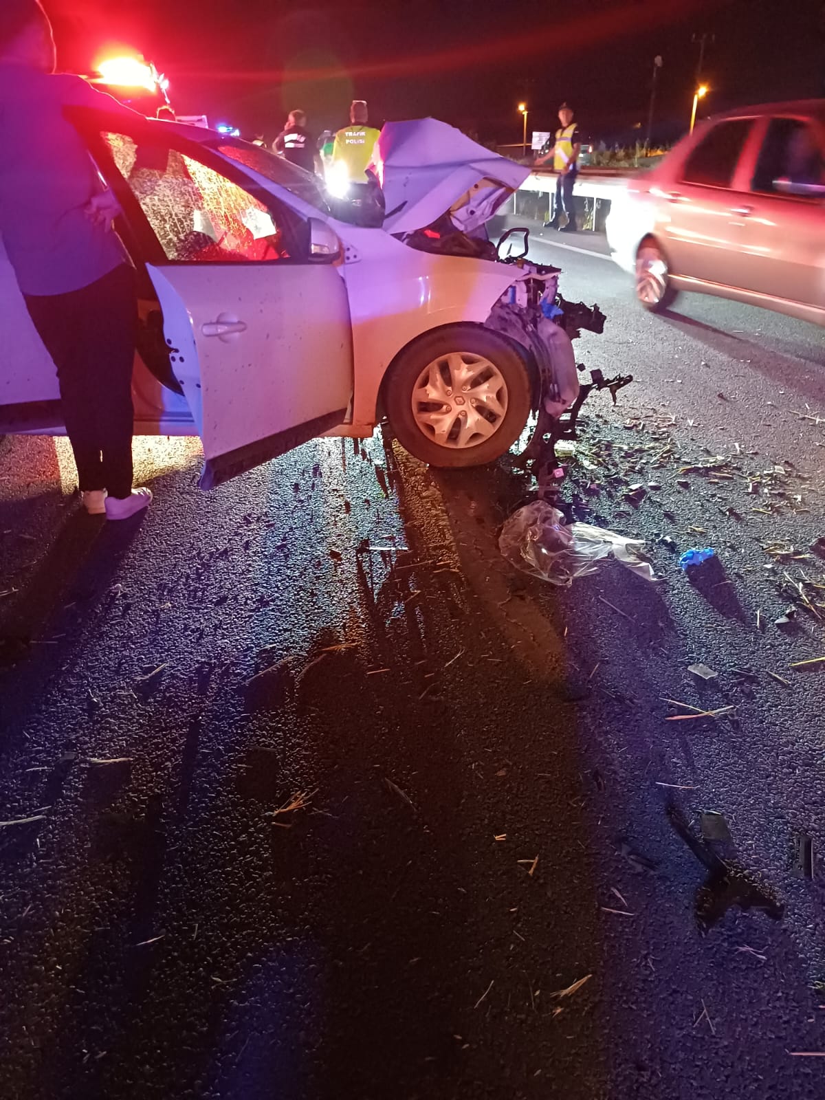 Aydın Çine'de Trafik Kazası: 4 Yaralı, Yol Trafiğe Kapandı