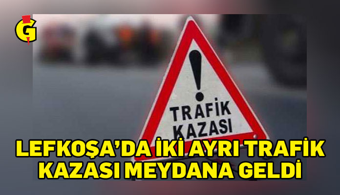 Başkentte meydana gelen iki ayrı trafik kazasında bir alkollü sürücü tutuklandı, bir sürücü yaralandı