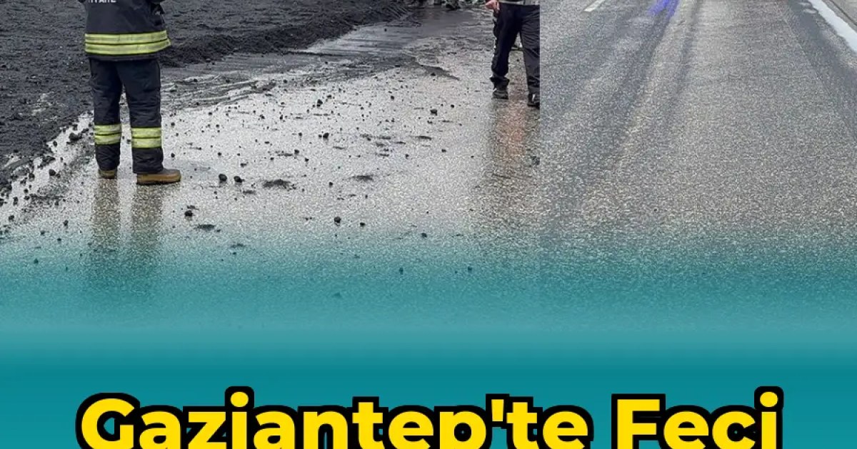 Gaziantep'te Feci Zincirleme Kaza: 1 Yaralı