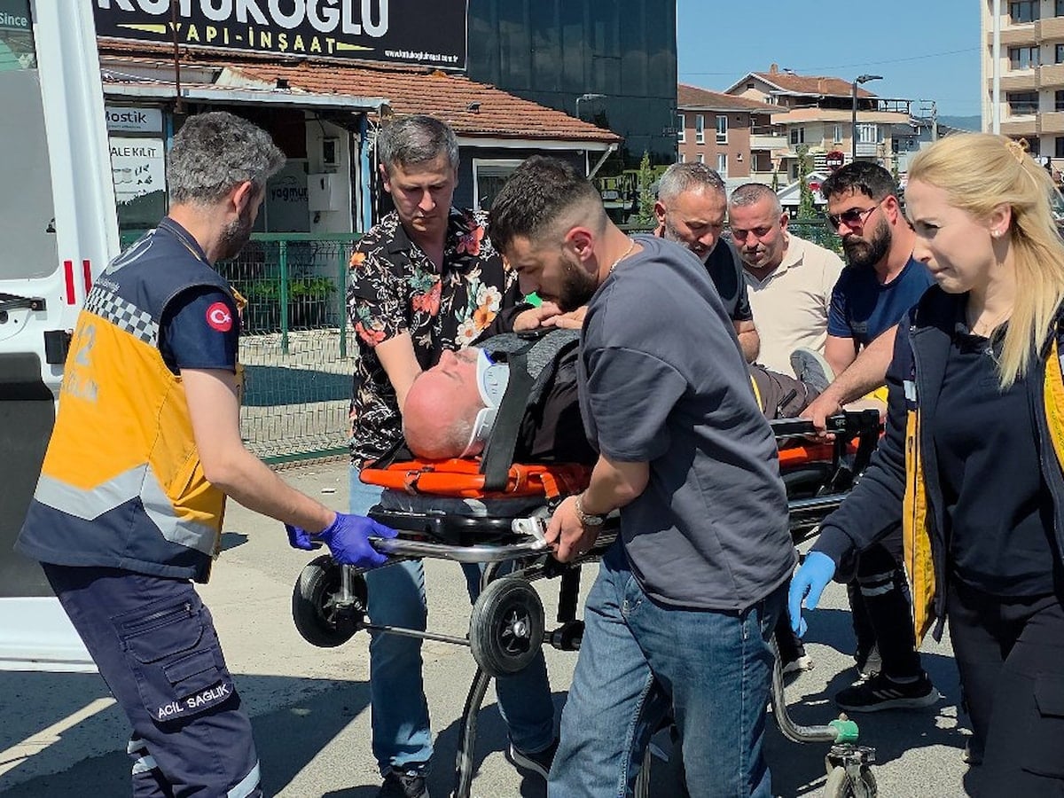Düzce'de trafik kazası: 1 yaralı