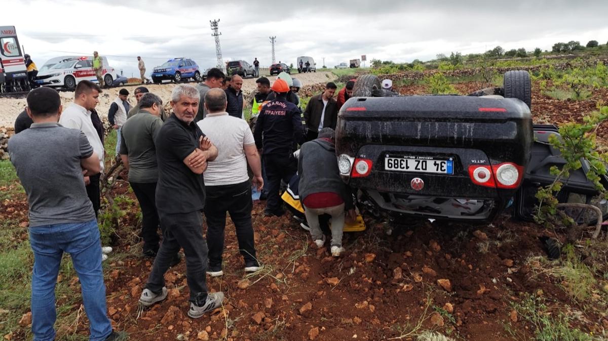 Mardin'de trafik kazası: Ölü ve yaralılar var