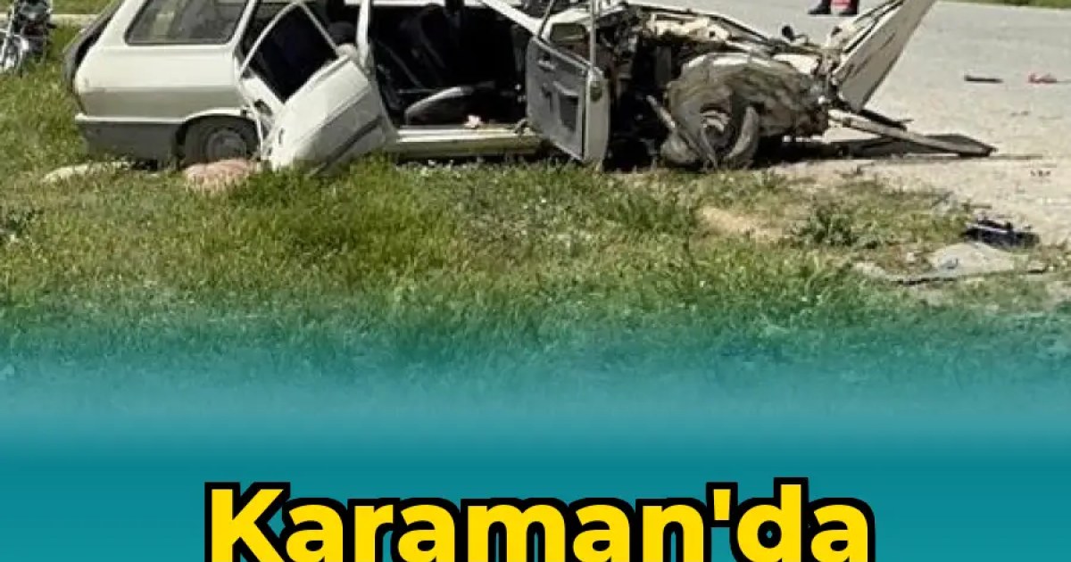 Karaman'da Trafik Kazası: 4 Yaralı
