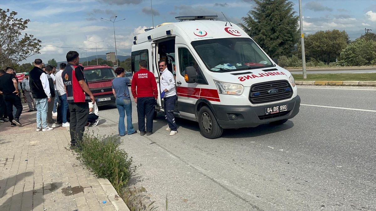 Uşak'ta Trafik Kazası: 7 Yaralı