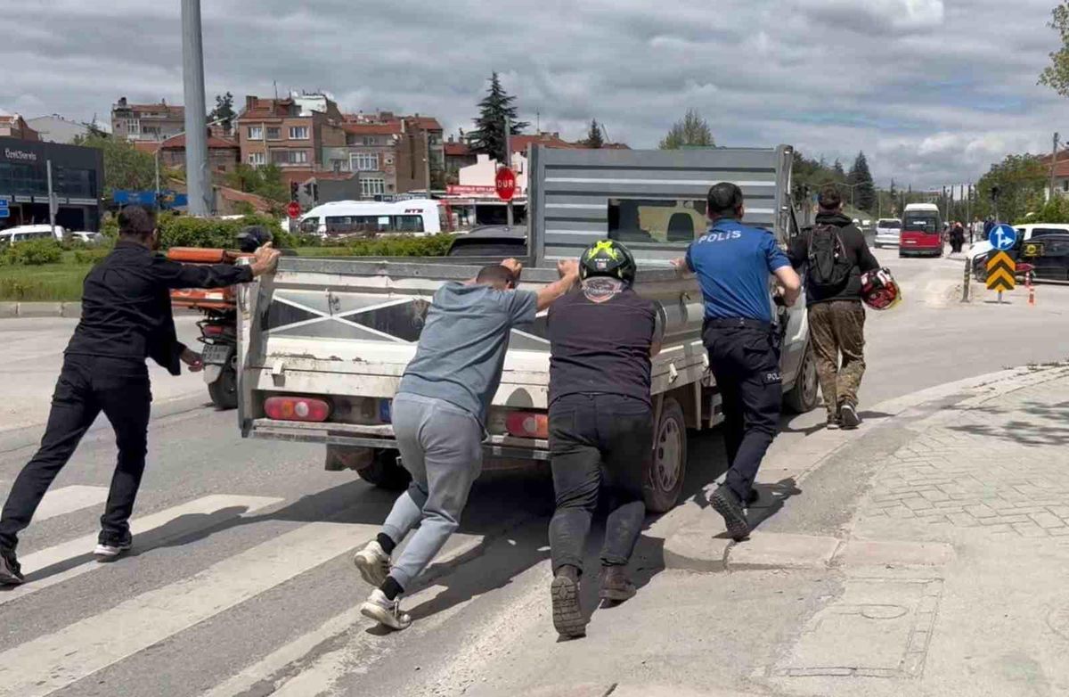 Eskişehir'de Trafik Kazası Yaşandı